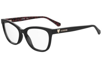 Ochelari Love Moschino MOL639 INA Dreptunghiulari Negri