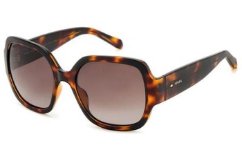 Ochelari de soare Fossil FOS3151/G/S 086/HA Dreptunghiulari Havana