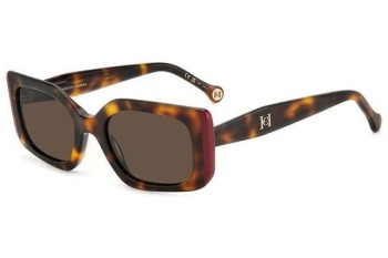 Okulary przeciwsłoneczne Carolina Herrera HER0182/S O63/70 Prostokątne Havana