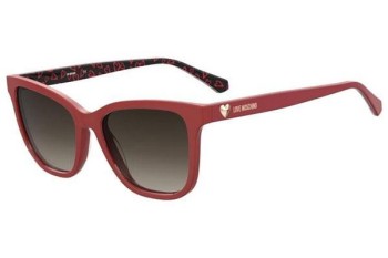 Ochelari de soare Love Moschino MOL078/S 0HZ/HA Cat Eye Roșii