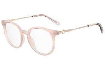 Brillen Love Moschino MOL607/TN 35J Ronde Roze