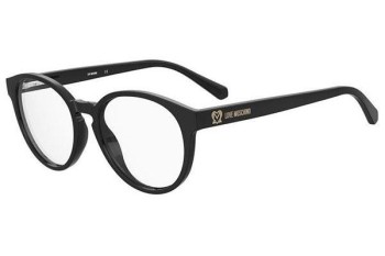 Okulary korekcyjne Love Moschino MOL626 807 Owalne Czarne