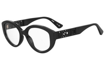 Okulary korekcyjne Moschino MOS640 807 Owalne Czarne