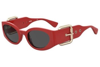 Zonnebril Moschino MOS154/S C9A/IR Ovaal Rood