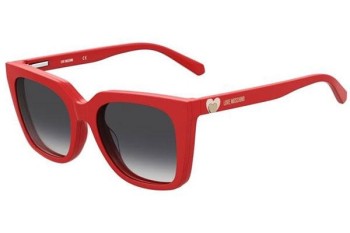 Okulary korekcyjne Love Moschino MOL055/CS C9A/9O Kwadratowe Czerwone