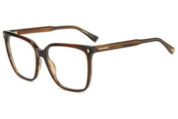 Okulary korekcyjne Dsquared2 D20115 GMV Kwadratowe Brązowe