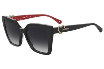 Ochelari de soare Love Moschino MOL067/S 807/9O Pătrați Negri