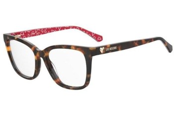 Okulary korekcyjne Love Moschino MOL638 2VM Prostokątne Havana