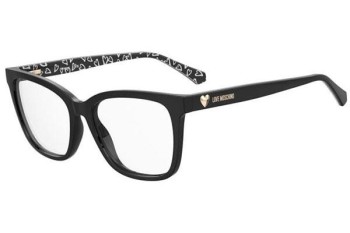 Ochelari Love Moschino MOL638 INA Dreptunghiulari Negri