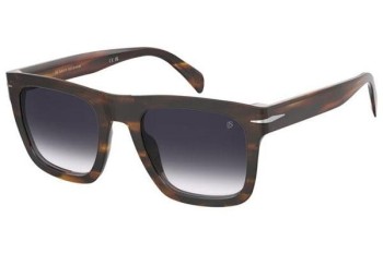 Zonnebril David Beckham DB7000/SFLAT WR9/DG Rechthoekige Havana