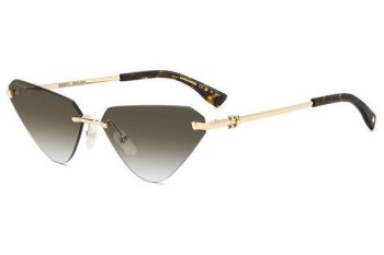 Okulary przeciwsłoneczne Dsquared2 D20108/S PEF/9K Nieregularny Złote