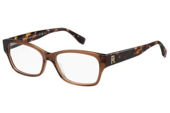 Okulary korekcyjne Tommy Hilfiger TH2055 09Q Prostokątne Brązowe