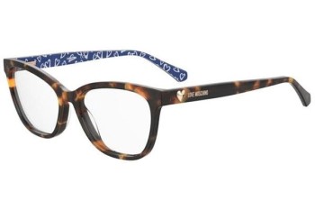 Ochelari Love Moschino MOL639 2VM Dreptunghiulari Havana