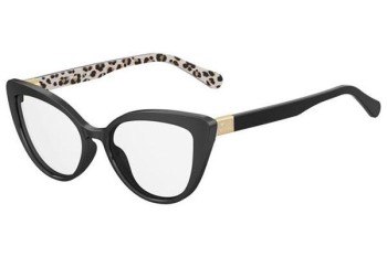 szemüvegeinket Love Moschino MOL500 7T3 Cat Eye Fekete