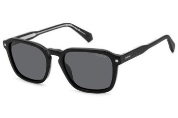 Ochelari de soare Polaroid PLD4156/S/X 807/M9 Polarized Dreptunghiulari Negri