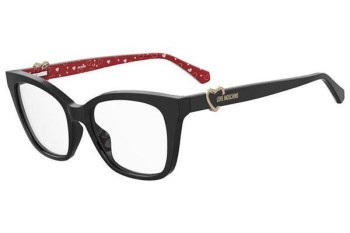 Okulary korekcyjne Love Moschino MOL621 807 Kocie oczy Czarne