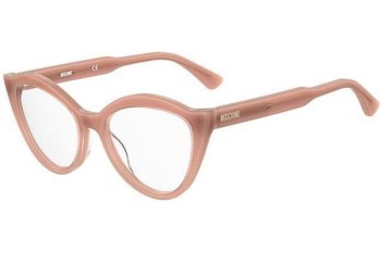 Okulary korekcyjne Moschino MOS607 733 Nieregularny Beżowe