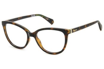 Brillen Polaroid PLDD504 086 Cat Eye Havana