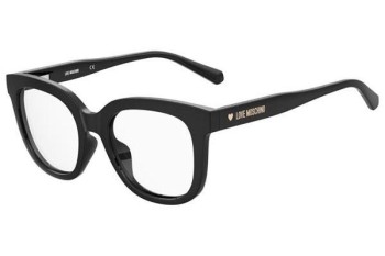 Okulary korekcyjne Love Moschino MOL605/TN 807 Kwadratowe Czarne