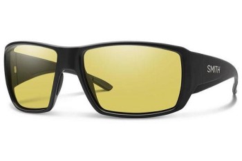 Okulary przeciwsłoneczne Smith GUIDECHOICE/N 003/L7 Polarized Prostokątne Czarne