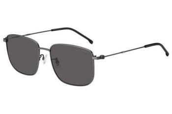 Слънчеви очила BOSS BOSS1619/F/S R80/M9 Polarized Квадратни Сива