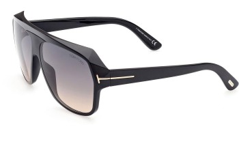 Zonnebril Tom Ford Hawkings FT0908 01B Pilot Zwart