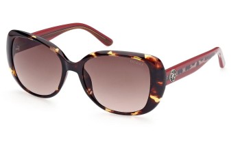 Ochelari de soare Guess GU7822 52F Pătrați Havana