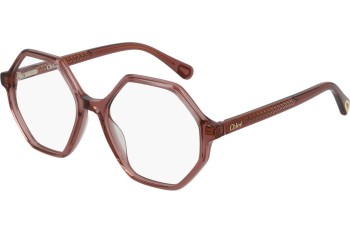 Okulary korekcyjne Chloe CC0005O 001 Nieregularny Czerwone