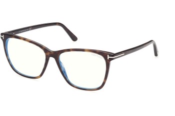 Okulary korekcyjne Tom Ford FT5762-B 052 Kwadratowe Havana