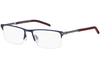 Okulary korekcyjne Tommy Hilfiger TH1993 FLL Prostokątne Niebieskie