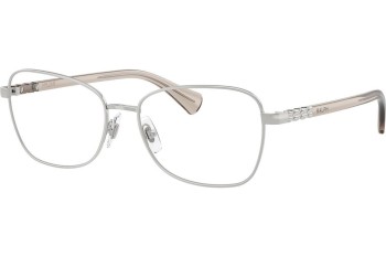 Okulary korekcyjne Ralph by Ralph Lauren RA6062 9001 Prostokątne Srebrne Okulary korekcyjne Ralph by Ralph Lauren RA6062 9001 Prostokątne Srebrne
