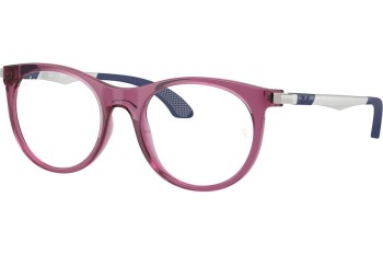 Okulary korekcyjne Ray-Ban Junior RY9082V 7504 Okrągłe Fioletowe Okulary korekcyjne Ray-Ban Junior RY9082V 7504 Okrągłe Fioletowe