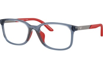 Okulary korekcyjne Emporio Armani EK3008U 6278 Prostokątne Niebieskie Okulary korekcyjne Emporio Armani EK3008U 6278 Prostokątne Niebieskie