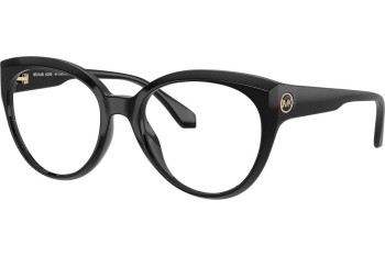 Okulary korekcyjne Michael Kors Amelia Island MK4145U 3005 Kocie oczy Czarne Okulary korekcyjne Michael Kors Amelia Island MK4145U 3005 Kocie oczy Czarne