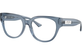 Okulary korekcyjne Jimmy Choo JC3035 5067 Okrągłe Niebieskie