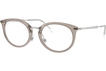 Okulary korekcyjne Ray-Ban RX7255 8125 Okrągłe Szare Okulary korekcyjne Ray-Ban RX7255 8125 Okrągłe Szare