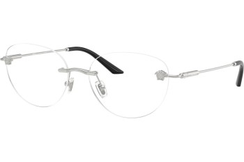 Okulary korekcyjne Versace VE1305 1000 Okrągłe Srebrne