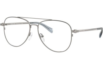 Okulary korekcyjne Michael Kors Sao Paulo MK3089 1002 Pilotki (Aviator) Srebrne Okulary korekcyjne Michael Kors Sao Paulo MK3089 1002 Pilotki (Aviator) Srebrne
