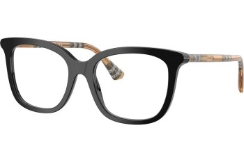 Okulary korekcyjne Burberry BE2430 4161 Kwadratowe Czarne Okulary korekcyjne Burberry BE2430 4161 Kwadratowe Czarne