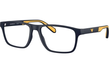 Okulary korekcyjne Emporio Armani EA3233 5088 Prostokątne Niebieskie