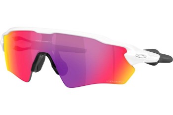 Okulary przeciwsłoneczne Oakley Radar Ev S Path OO9510 951003 Pojedyncze | Shield Białe Okulary przeciwsłoneczne Oakley Radar Ev S Path OO9510 951003 Pojedyncze | Shield Białe