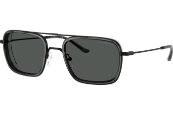 Okulary przeciwsłoneczne Emporio Armani EA2162 300187 Kwadratowe Czarne