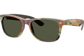 Okulary przeciwsłoneczne Ray-Ban New Wayfarer RB2132 682331 Kwadratowe Wielokolorowe