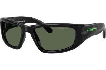 Okulary przeciwsłoneczne Arnette Zyme AN4358 290071 Kocie oczy Czarne