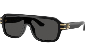 Sunglasses Dolce & Gabbana DG4507 501/87 Pojedyncze | Shield Czarne