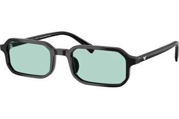 Okulary przeciwsłoneczne Emporio Armani EA4253U 501765 Prostokątne Czarne