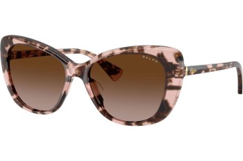 Okulary przeciwsłoneczne Ralph by Ralph Lauren RA5329U 605813 Kocie oczy Różowe