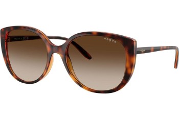 Okulary przeciwsłoneczne Vogue Eyewear VO5623S W65613 Kocie oczy Havana Okulary przeciwsłoneczne Vogue Eyewear VO5623S W65613 Kocie oczy Havana