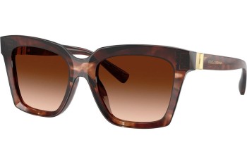 Okulary przeciwsłoneczne Dolce & Gabbana DG4498 322274 Kwadratowe Havana Okulary przeciwsłoneczne Dolce & Gabbana DG4498 322274 Kwadratowe Havana