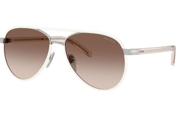 Okulary przeciwsłoneczne Prada PRB57S 23E10S Pilotki (Aviator) Srebrne